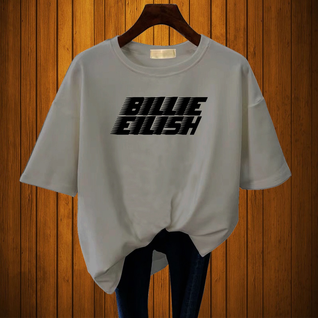 CALVIERO SHOP - BAJU KAOS ATASAN WANITA PRINT BILLIE DOUBLE FONTS