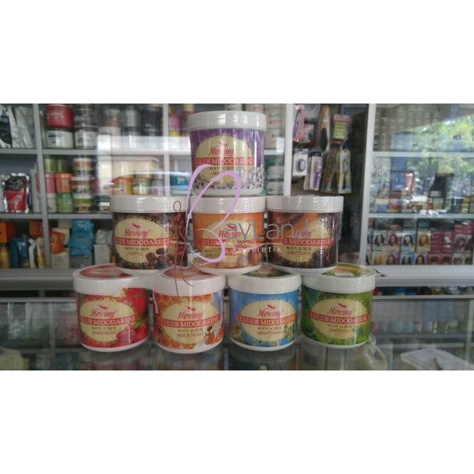 Heviny Lulur Midodareni Body Scrub 500gr