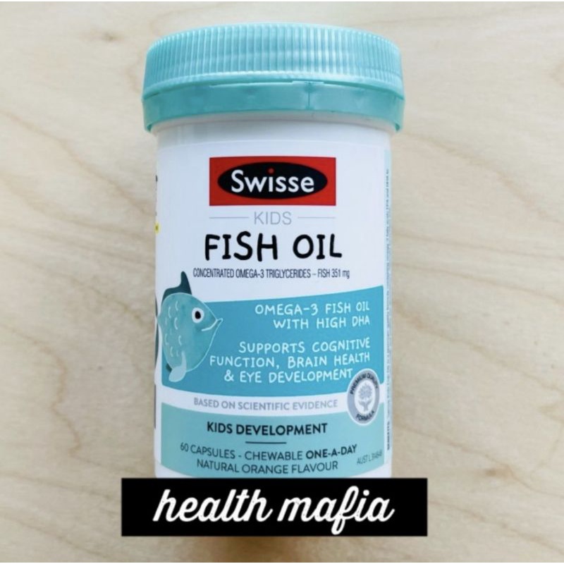 Swisse Kids Fish Oil 60 Capules