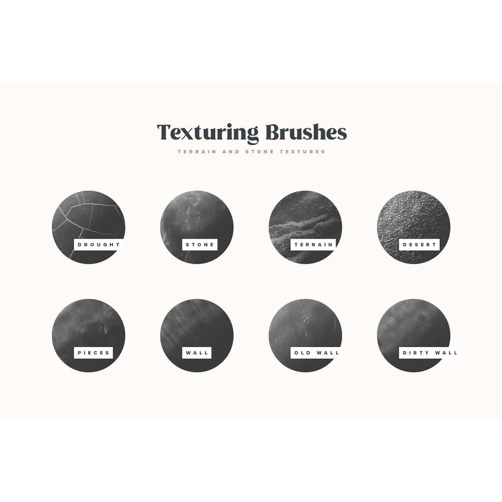 Procreate Brush - Natural Shading &amp; Texture Procreate Brushes