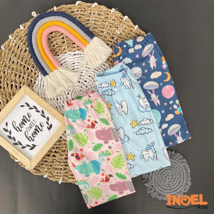 (BISA COD) Inoel Kids Celana Legging Anak size XL
