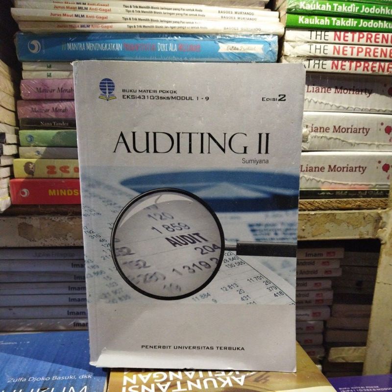 Buku materi pokok Auditing 2 UT. Buku universitas terbuka.  mAt