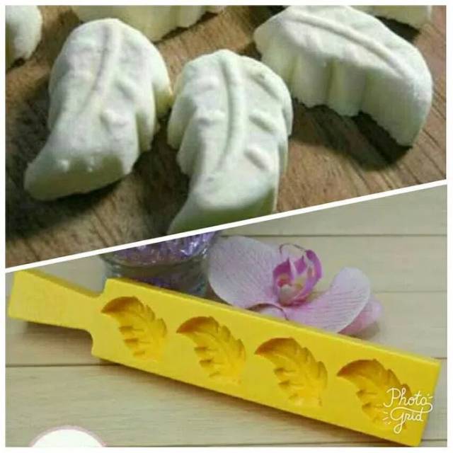 Cetakan nastar kue bangkit susu cetakan kue kering bentuk daun