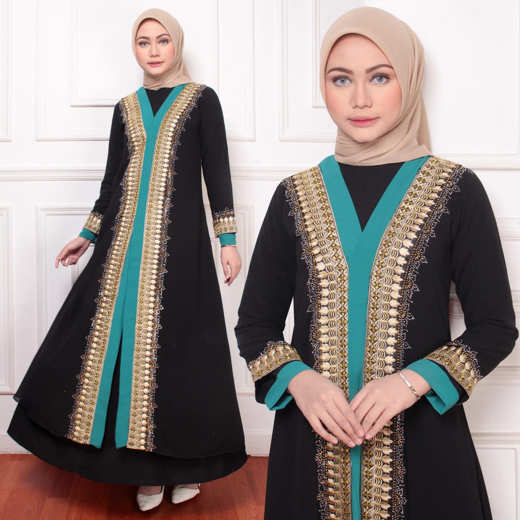 Abaya hitam turkey ori