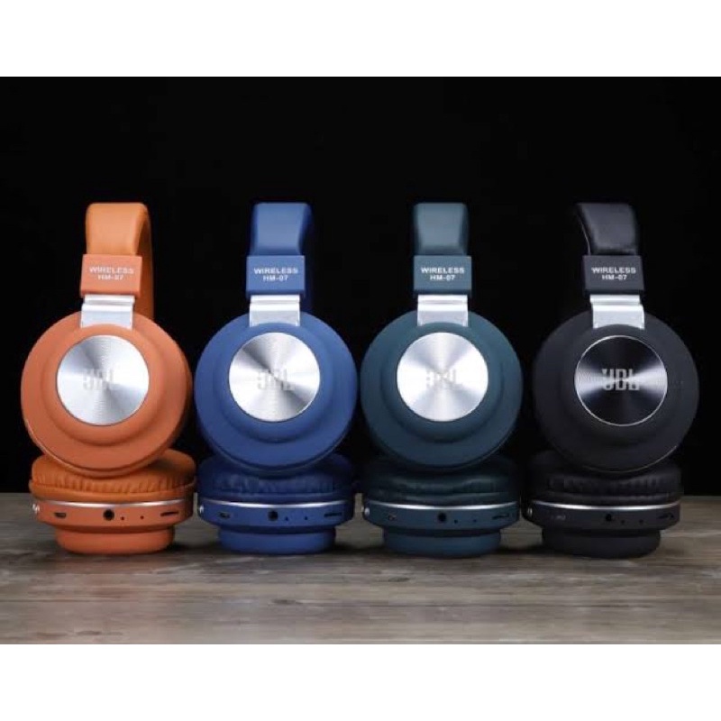 ✅BESTSELLER-HEADPHONE HM07 WIRELESS BLUETOOH STERIO