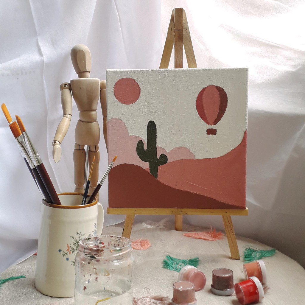 

PAINT BY NUMBER KIT CAPPADOCIA (KAPADOKIA) / PAINTING KIT DIY / KANVAS SET LUKIS