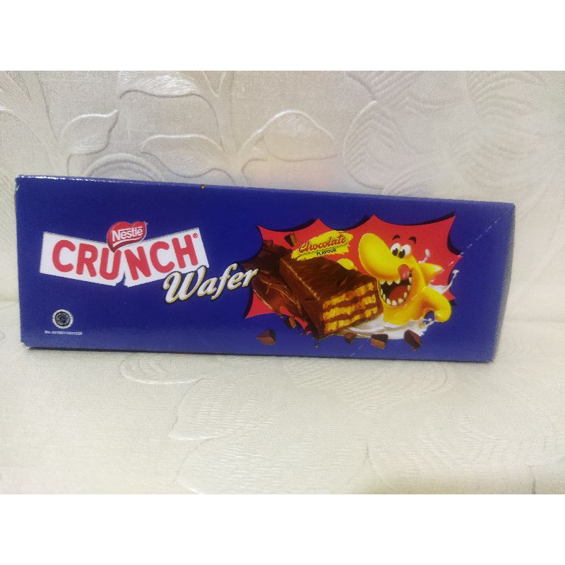 NESTLE CRUNCH WAFER 8 × 10.4 GRAM / NESFLE CRUNCH WAFER ISI 8 / NESTLE CRUNCH WAFER / NESTLE CRUNCH 