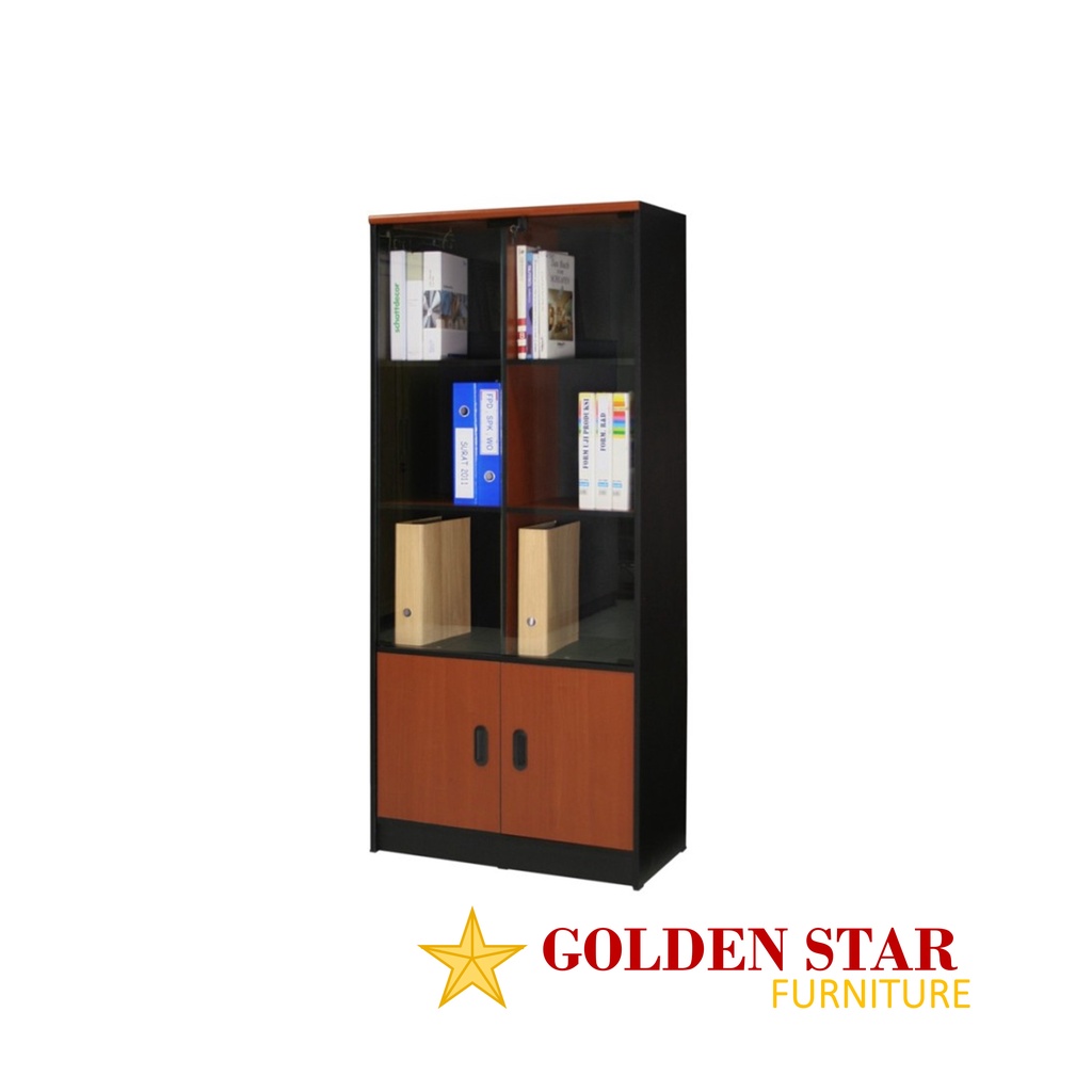 Lemari Arsip Buku Show Case Pintu Kaca Galant SC 81G