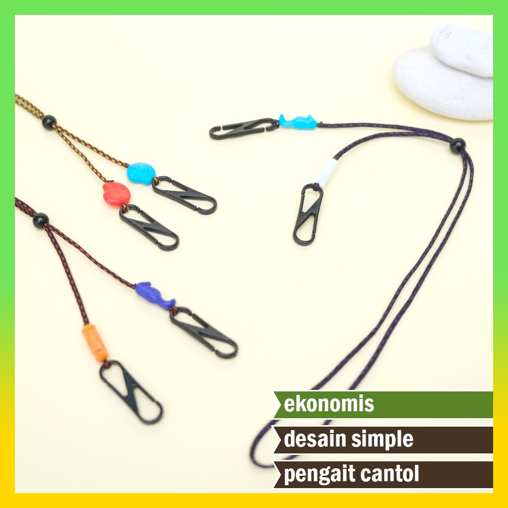 TALI STRAP KONEKTOR MASKER KALUNG PART 3 (1KG MUAT 130PCS)-4