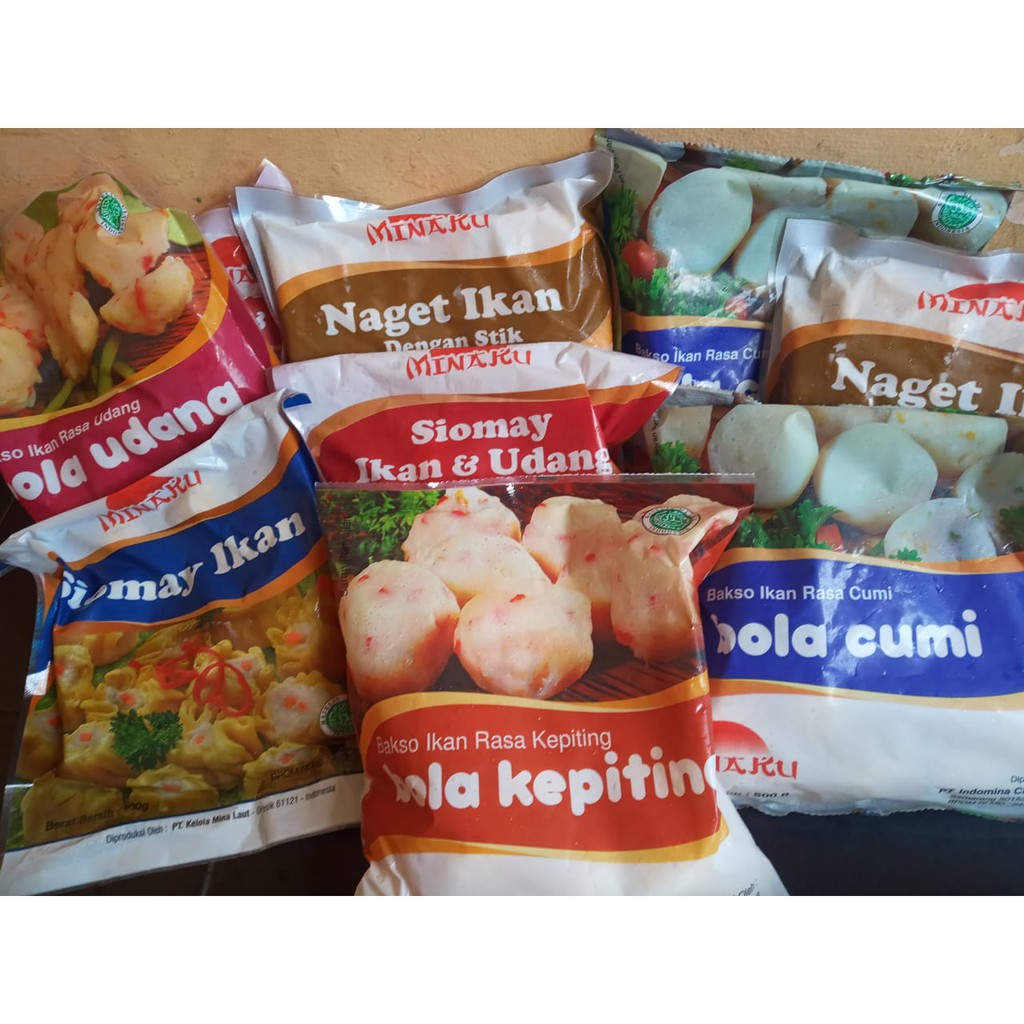 

Minaku Bakso seafood, nuget, siomay