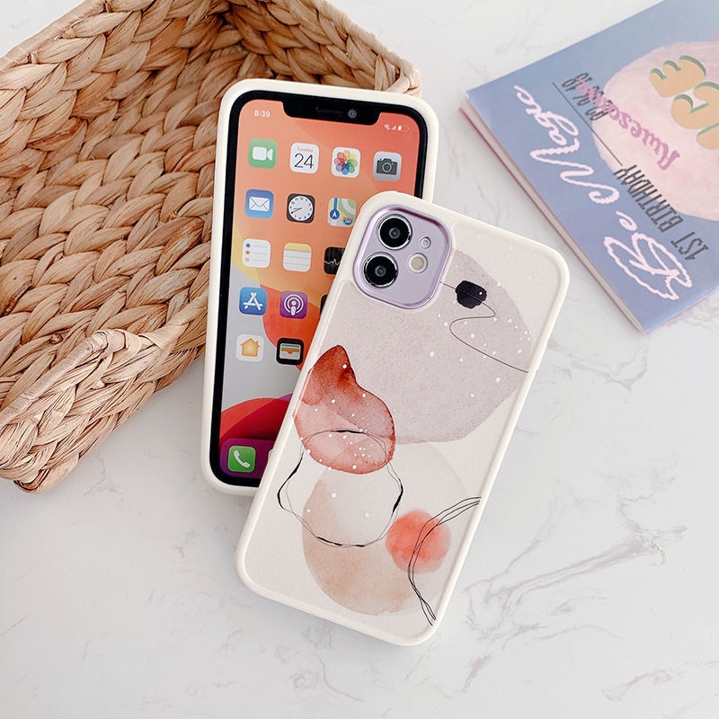 Electroplating Lens Flower Pattern IPhone Case 11 11promax 7 8 Plus SE X XS XR 12 12promax Silicone Phone Case Sch5