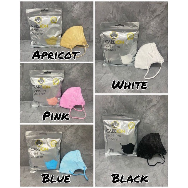 Masker KN95 PRO Anak Premium ONCARE Quality 5ply (isi 10pcs) Masker Baby KN95 Masker Anak Bayi KN95 Kids Mask Masker Duckbill Anak Masker Anak