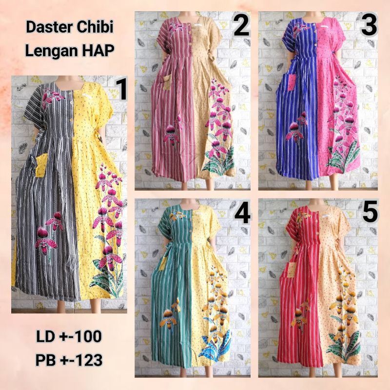 DASTER CHIBI LENGAN HAP MOTIF BUSUI FRIENDLY MZK + BU TEJO HJN