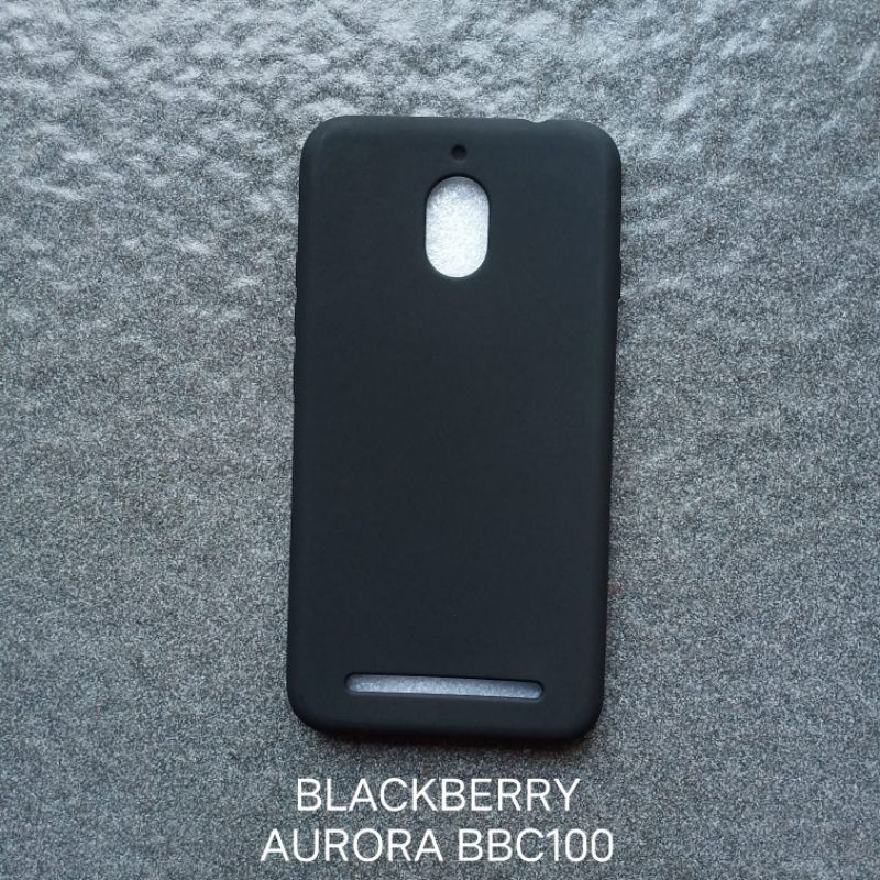 Soft case untuk blackberry Aurora bb warna softcase softsell silikon cover kesing