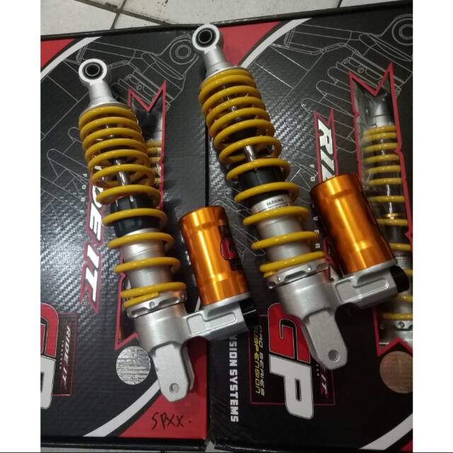 Shock tabung bawah ride it gp klic rebound fungsi atur keras empuk 330mm nmax pcx