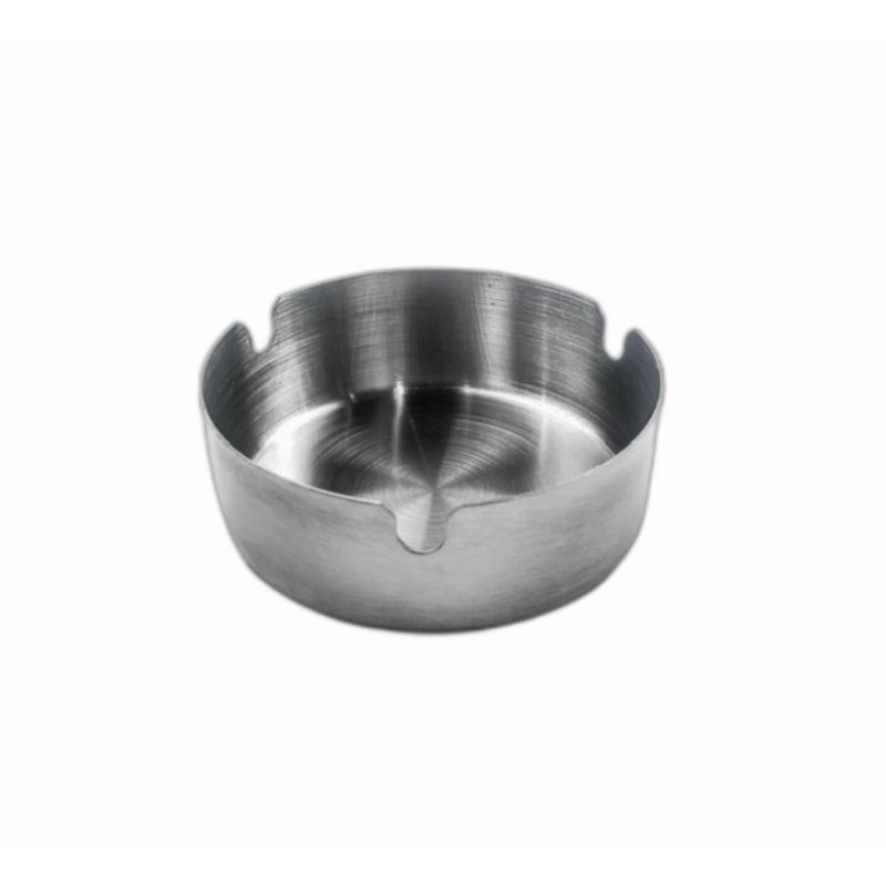 asbak stainless steel tebal high quality ashtray diameter 8cm