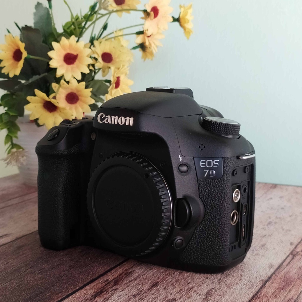 [Rekomendasi Shopee] Kamera Dslr Canon 7D Kit Fix Second Mulus Camera Digital Semipro Terbaik Siap Pakai-3