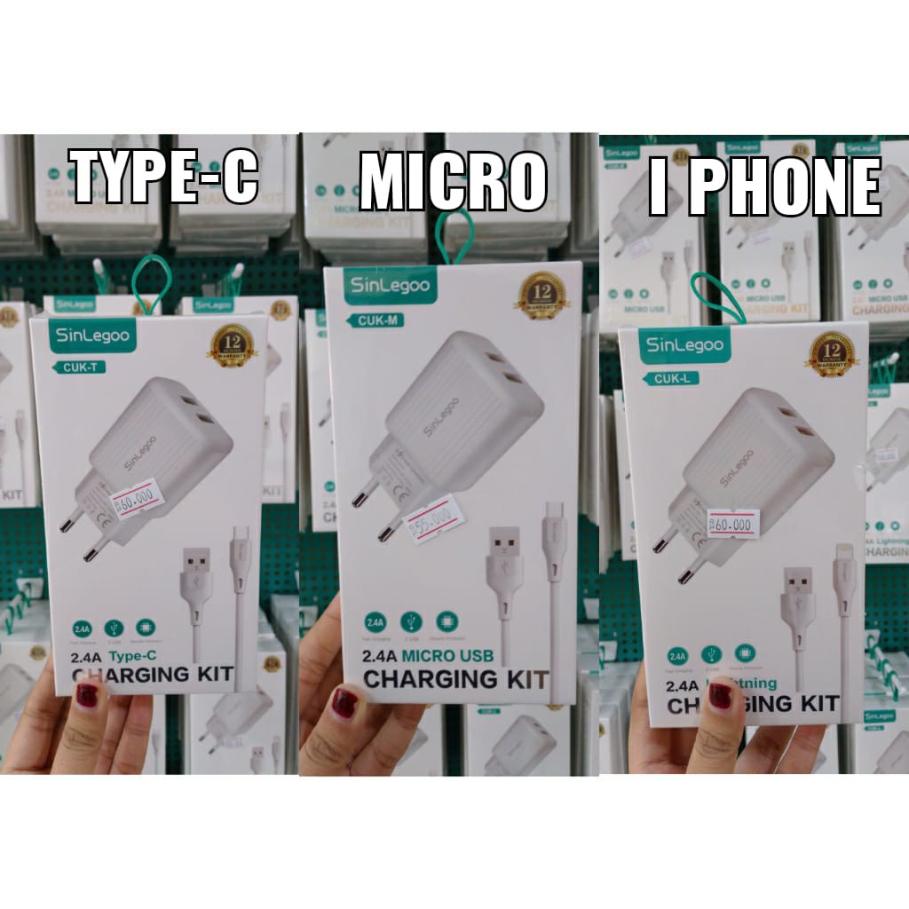 CHARGER 2 USB SINLEGOO