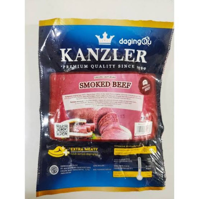 

Kanzler smoked beef 250 gr