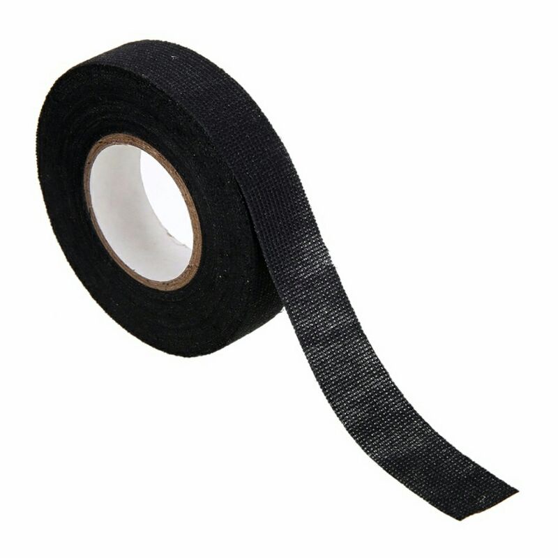 Laban Kabel Listrik Adhesive Cloth Wiring Tape AG 19mm BI02980 Black