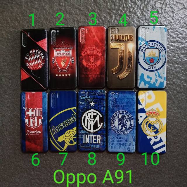 Case gambar Oppo A91 Reno 3 . F15 2020 motif cowok bola soft softcase softshell silikon cover