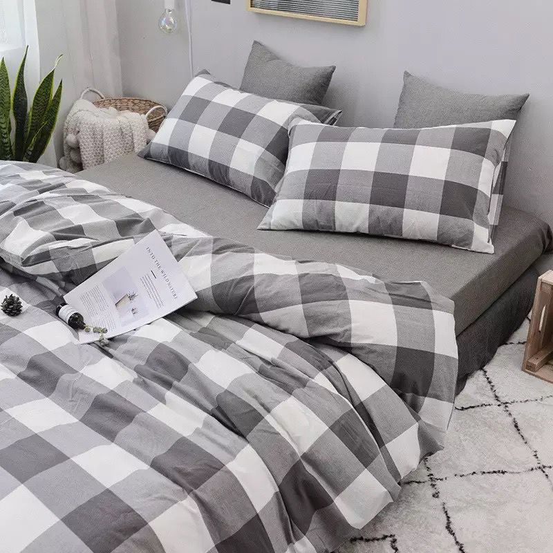 SPREI KATUN LOKAL BEVERLY MOTIF DEWASA MINIMALIS KOTAK