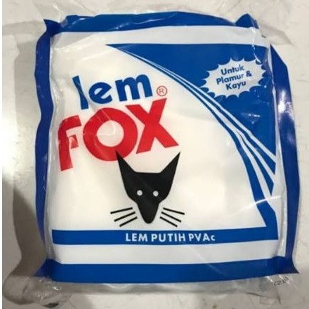 

LEM FOX 350 GRAM / LEM REFFIL PUTIH PVAC / LEM KAYU / SLIME / KERTAS KEMASAN BIRU