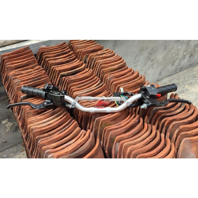 paket stang stir day copy daytona set holder kanan ksr holder kiri vixion old master rem copy rcb