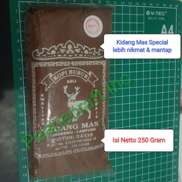 [250 GRAM SPECIAL] KOPI KIDANG MAS LAMPUNG [KAB PRINGSEWU, LAMPUNG]