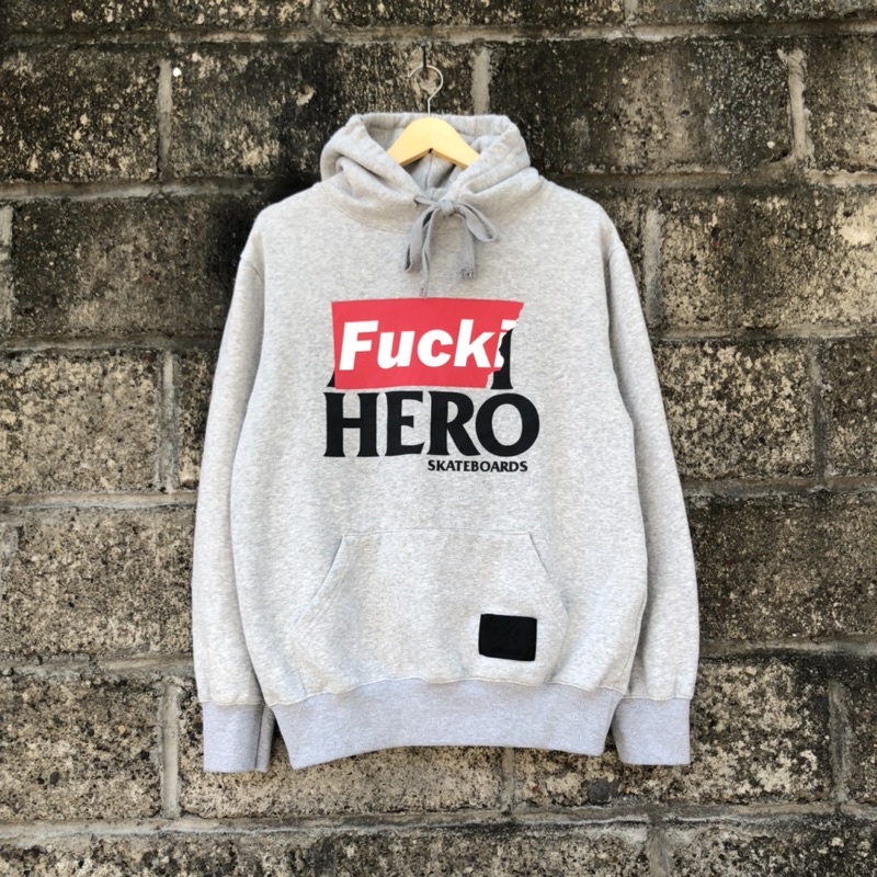 Jual HERO HOODIE PAKAI BARANG THRIFTING MAKIN KEREN DAN KECE GK PERLU ...