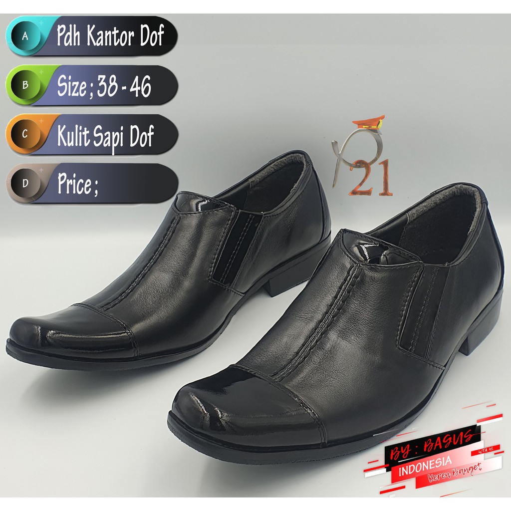 SEPATU PDH P21 SEPATU PRIA