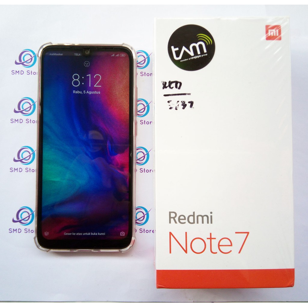 Xiaomi Redmi Note 7 RAM 3GB Internal 32GB Second / Bekas Resmi