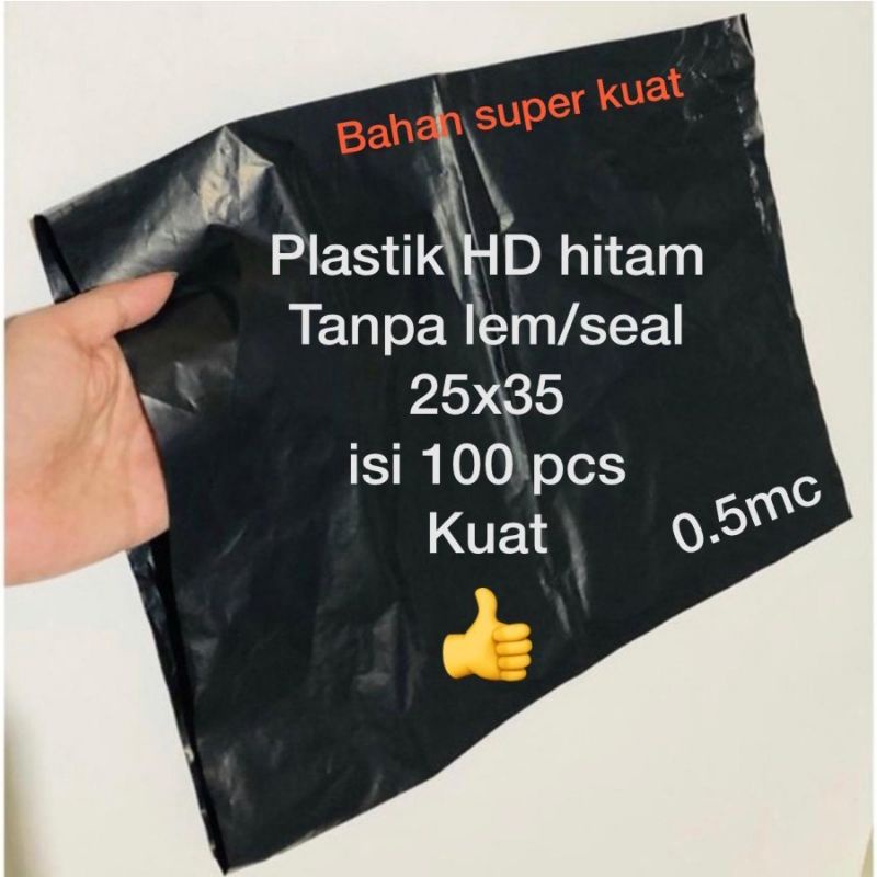 PLASTIK PACKING OLSHOP 25X35 isi 100pcs PACKING OLSHOP/ONLINE SHOP