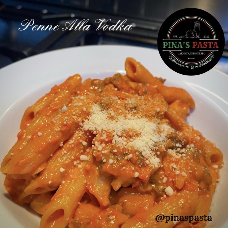 

PINA’S PASTA Penne Alla Vodka (without vodka)