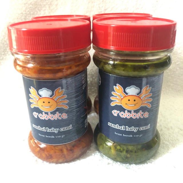

Sambal baby cumi Crabbite