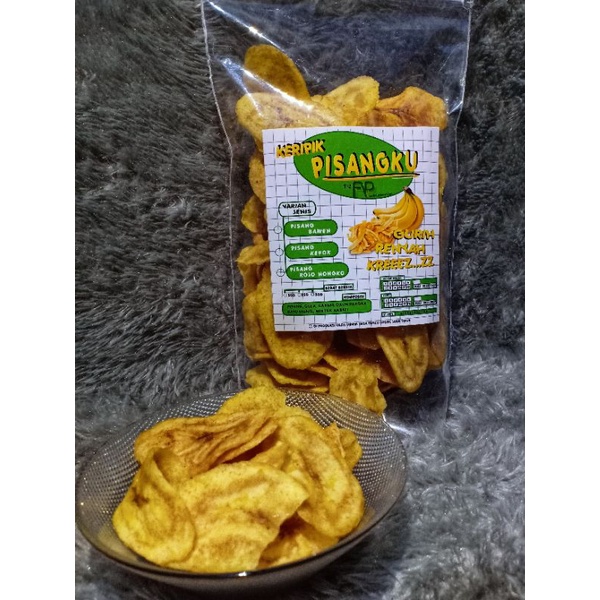 

TERMURAH - Keripik Pisangku Best Seller Tanpa Pengawet dan Gula Asli