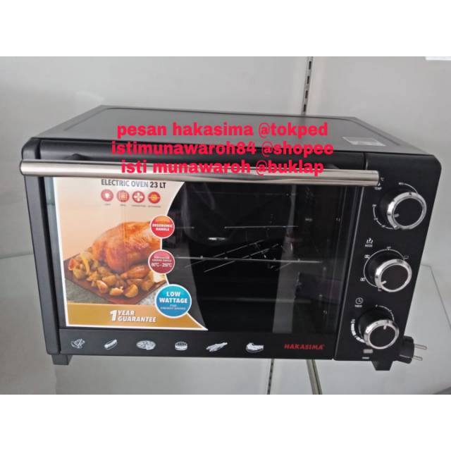 HAKASIMA ELECTRIC OVEN 23LITER