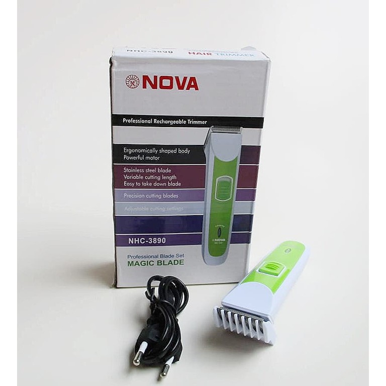 Alat Cukur Rambut / Cukuran Kumis Jenggot Jambang Original Nova NS-216 - Hair Clipper Mini Multifungsi