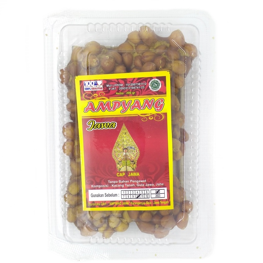 

AMPYANG KACANG JAWA MIKA 200GR KHAS SOLO