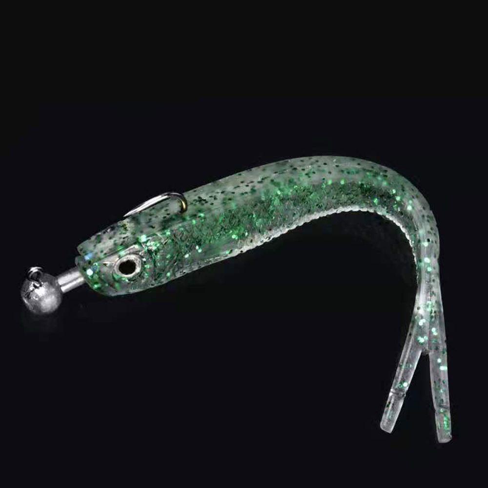 Lanfy Cluster Soft Lure Swim Cor Umpan Angling Jigs Fishing Hooks Tools Hooks Pelindung Umpan Sempurna Umpan Pancing