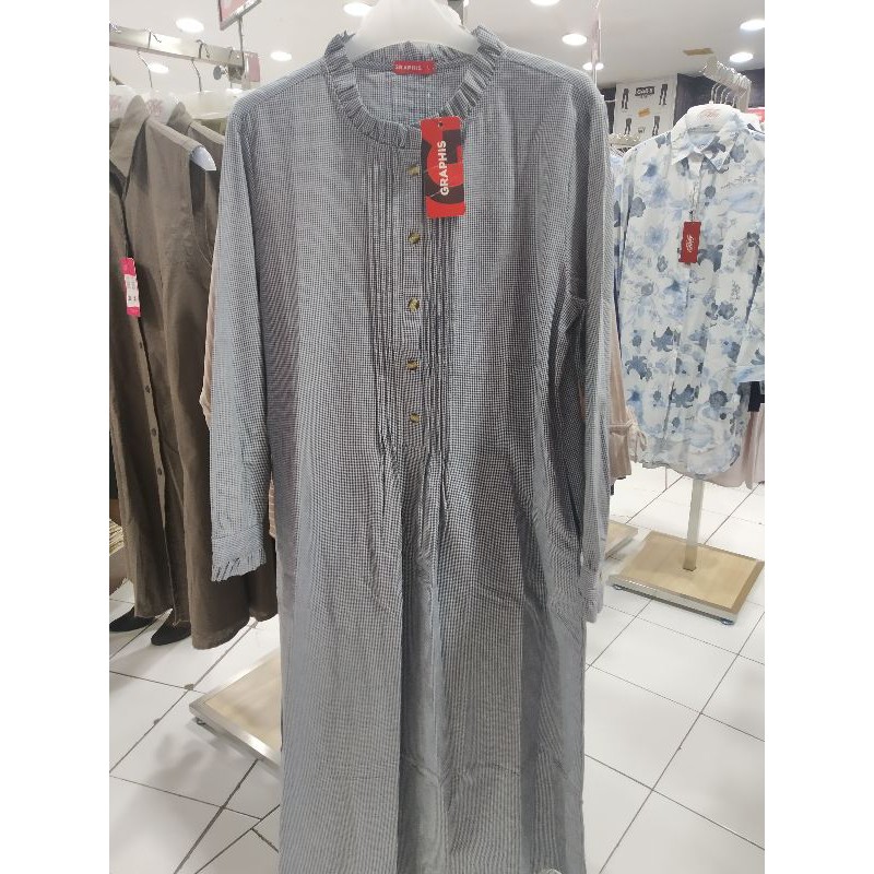 GRAPHIS Long dress navy