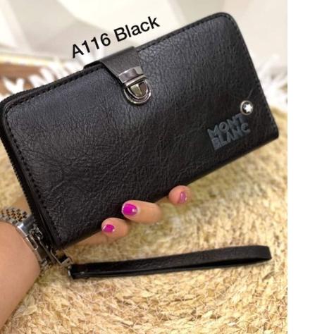 Dompet Panjang Handbag Montblanc A116 Pu Leather