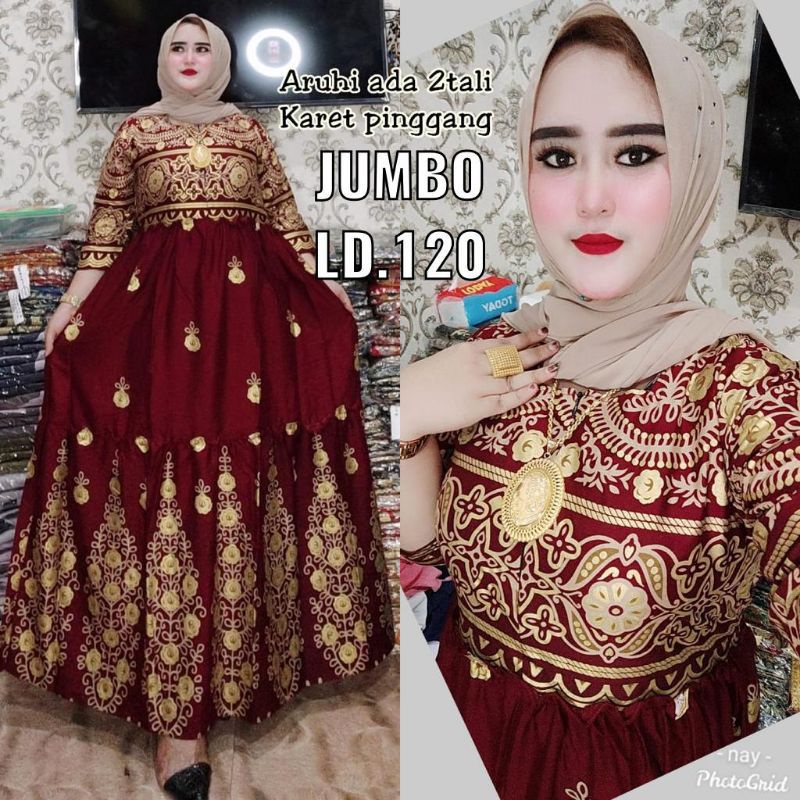 Gamis hindi Aruhi standar dan Jumbo