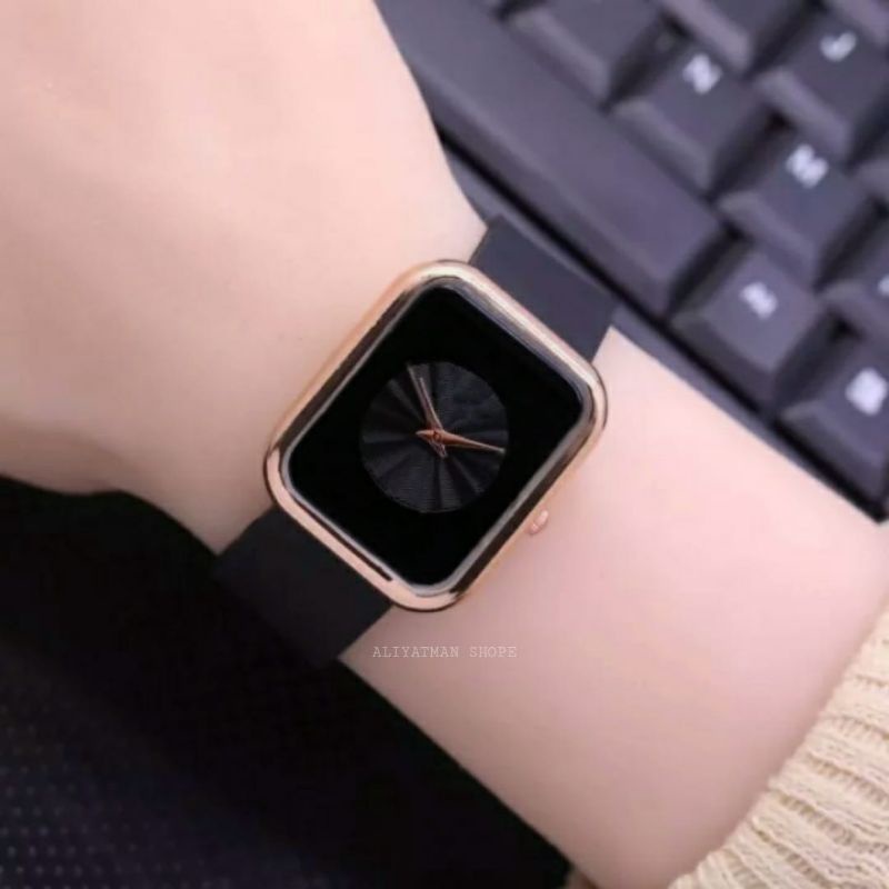 JAM TANGAN WANITA STRAP RUBER MIRETE ORIGINAL TAHAN AIR MODEL ANALOG SIMPLE DAN KASUAL BISA COD - JAM TANGAN WANITA MODEL TERBARU DAN TERLARIS TAHAN AIR