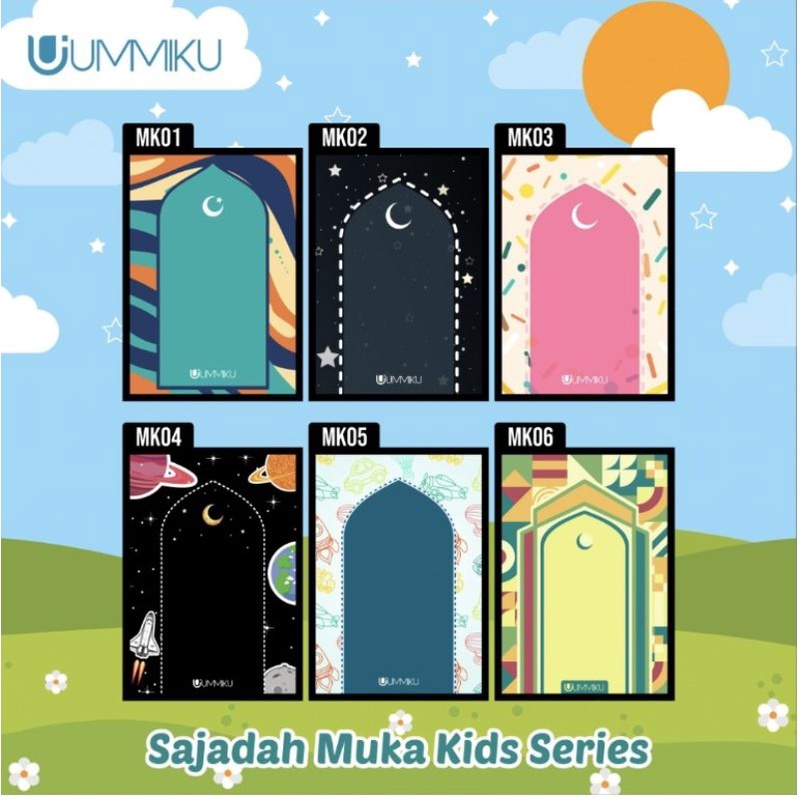 sajadah custom nama  lipat mini/sajadah muka UMMIKU