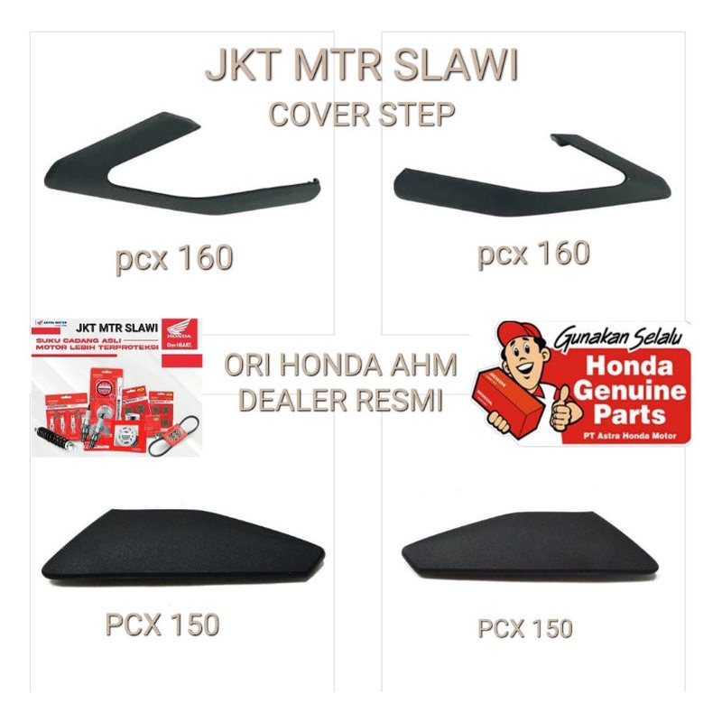 cover R step arm outer tutup step belakang pcx 150