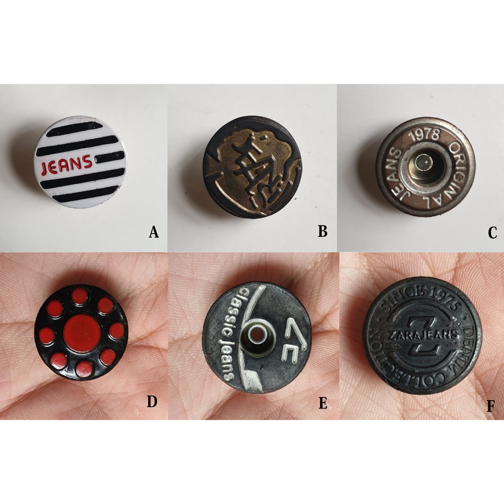 

Kancing Jeans 20mm (6 tipe) 1000pcs