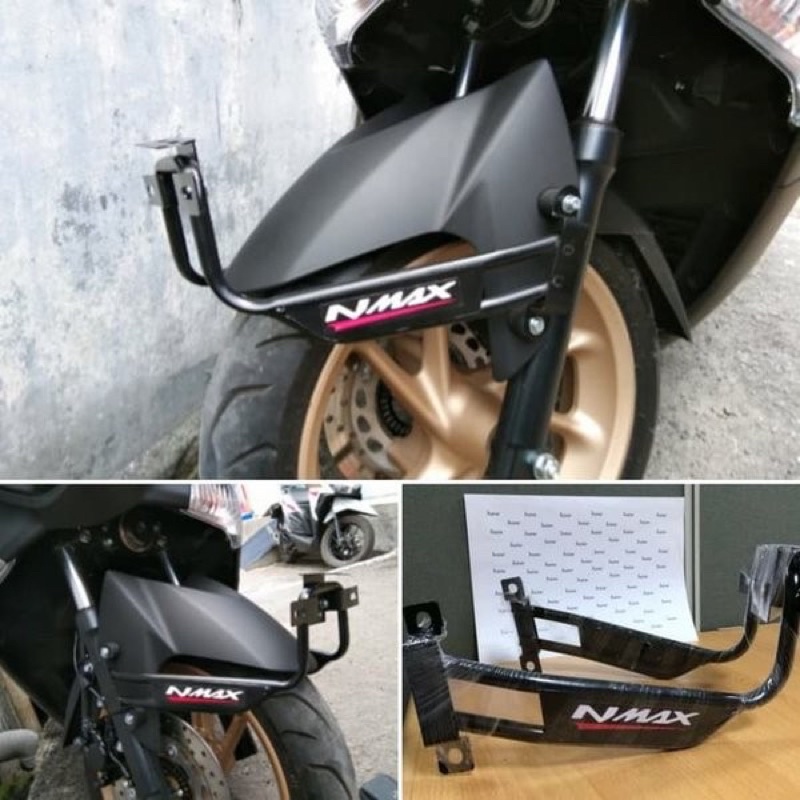 Dudukan Breket Plat Nomor Plus Brecket Tatakan Penahan Lampu Yamaha Nmax Old 2015 2019 dan Nmax New 2020 Bracket No Besi Pnp Nmax Lama Nmax Baru