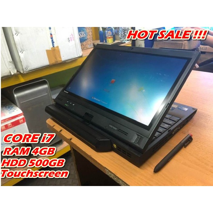 HOT SALE, Laptop Touchscreen core i7 tablet windows lenovo thinkpad x220 core i7 RAM 4GB WIN 10