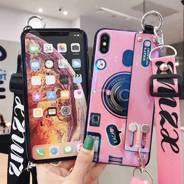 Camera Grip Case iPhone Oppo Vivo Xiaomi Samsung J4 J6 J3 J5 J7 Pro prime plus A70 A50 F11 V15 V11